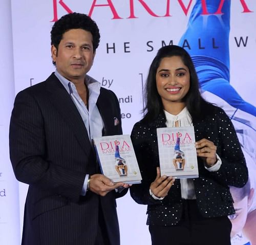 Sachin Tendulkar at the book launch