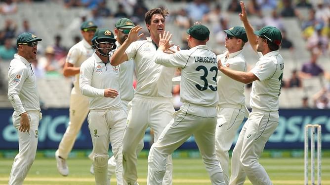 Cummins stars as Australia close in on victory against New Zealand