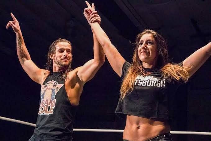 Adam Cole and Britt Baker are in a relationship