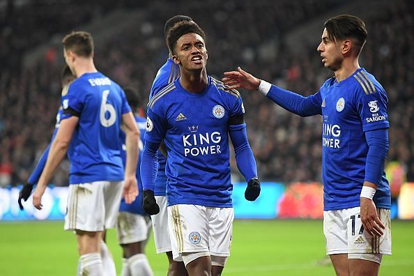 Gray returned to the Leicester side to net the winner against West Ham