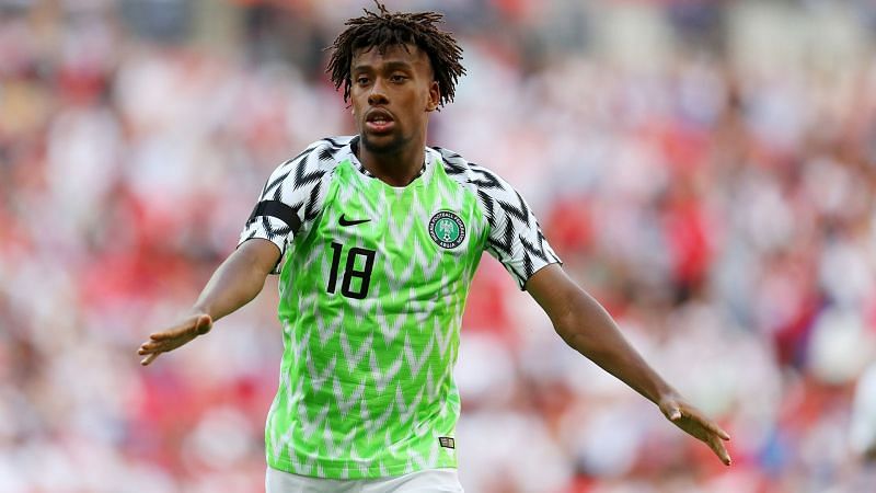 Iwobi is flying the Nigerian flag with Everton