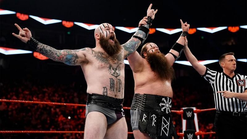 RAW Tag Team Champions The Viking Raiders