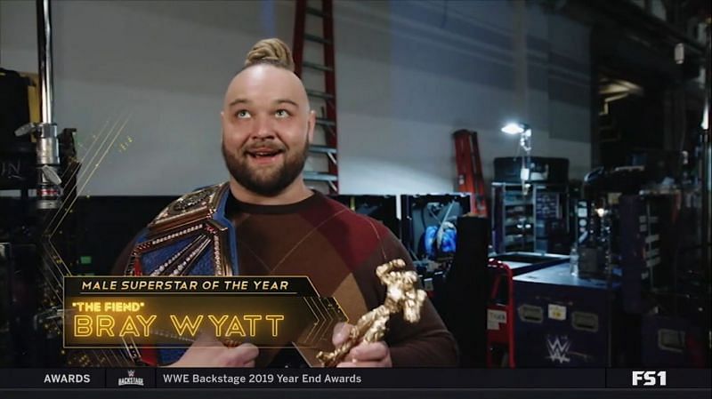 Bray Wyatt is the WWE Male Superstar of 2019