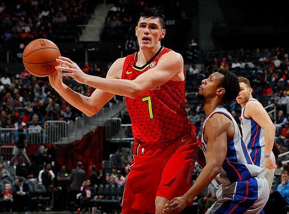 Ersan Ilyasova with Atlanta Hawks