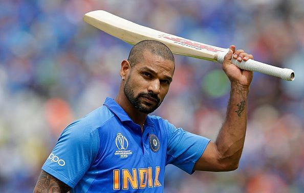 Dhawan couldn&#039;t play against West Indies due to injury