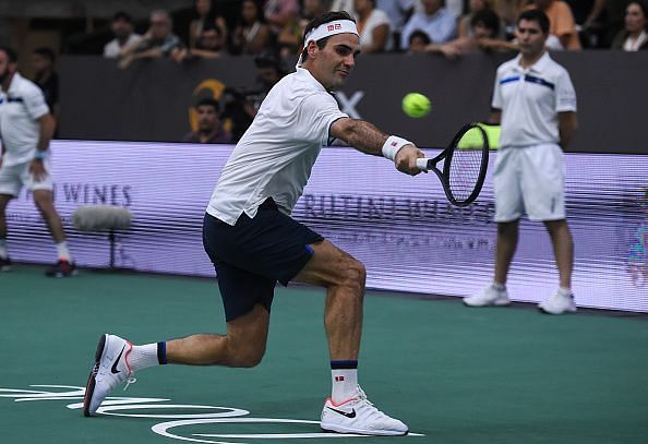 Roger Federer&#039;s playing style is often called effortless