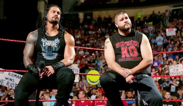 Roman Reigns and Kevin Owens