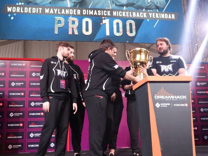 pro100 wins DreamHack Delhi CSGO Invitational