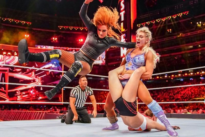 Charlotte Flair main-evented WrestleMania 35 with Ronda Rousey and Becky Lynch
