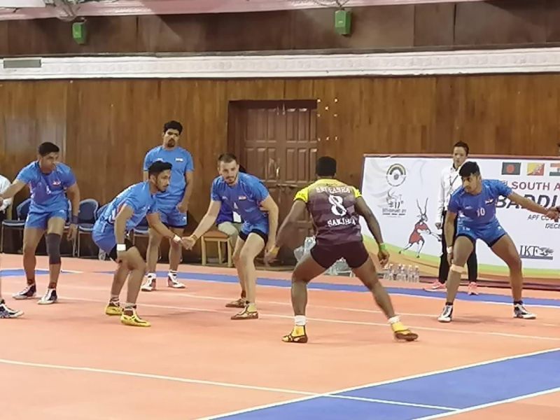 India vs. Sri Lanka (Men&#039;s Kabaddi Gold Medal Match)