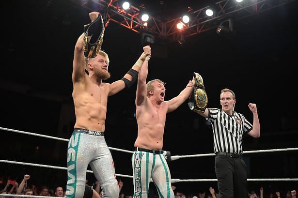 Mark Andrews and Flash Morgan Webster have dominated the NXT UK Tag Team Division