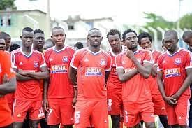 Posta Rangers players at a previous game