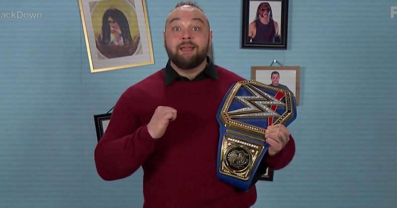 Bray Wyatt with the Universal Championship