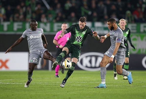 VfL Wolfsburg v AS Saint-Etienne: Group I - UEFA Europa League