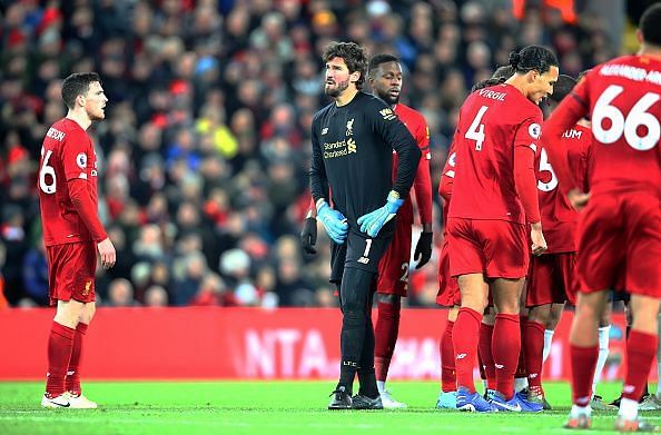 Alisson Becker is set to return to the starting XI after his one-match suspension