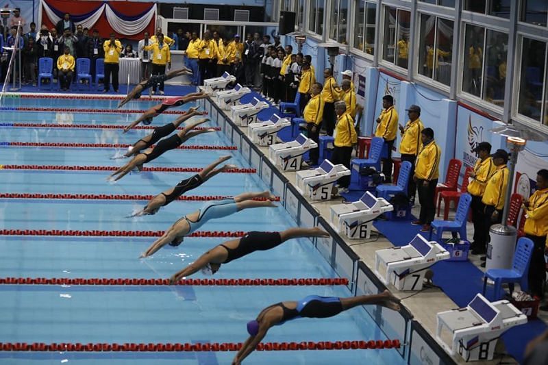 Swimming Event - South Asian Games 2019