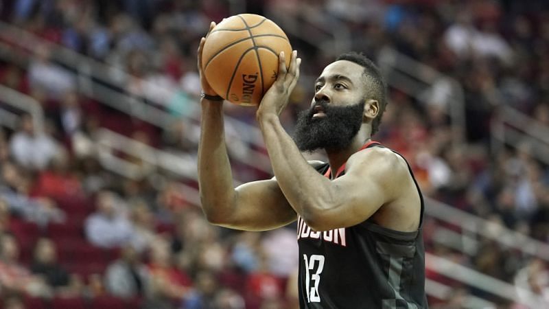 Harden averages almost 15 free throw attempts a game this season.
