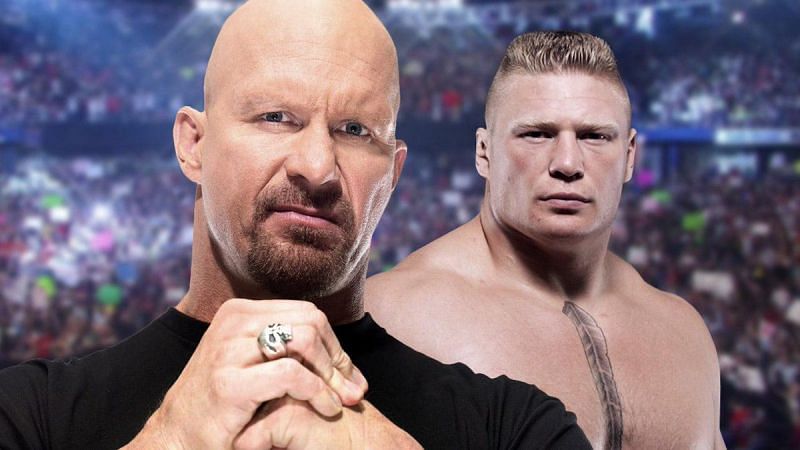 Stone Cold and Brock Lesnar