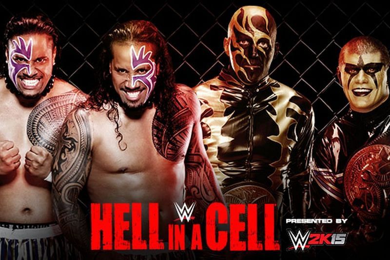 Gold &amp; Stardust defended their tag team championship against The Usos at Hell in a Cell 2014