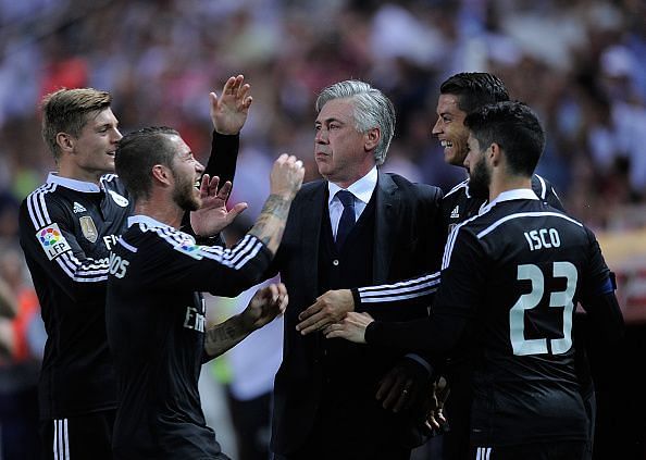 Ancelotti is a master in managing big egos