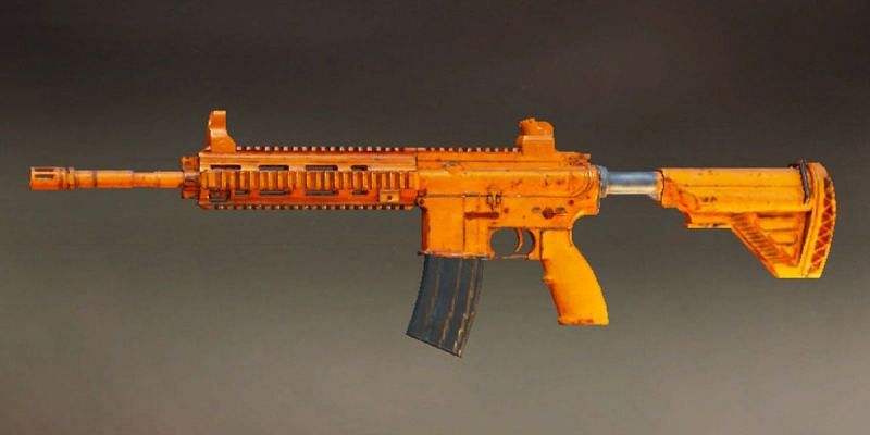 M416 Orange Skin