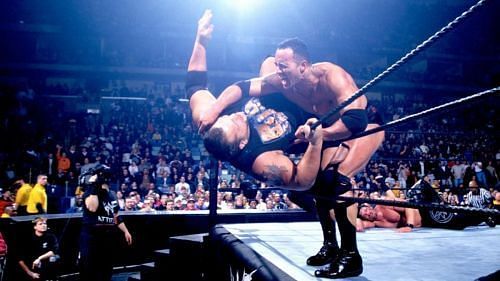 The Rock eliminated Big Show at Royal Rumble 2000