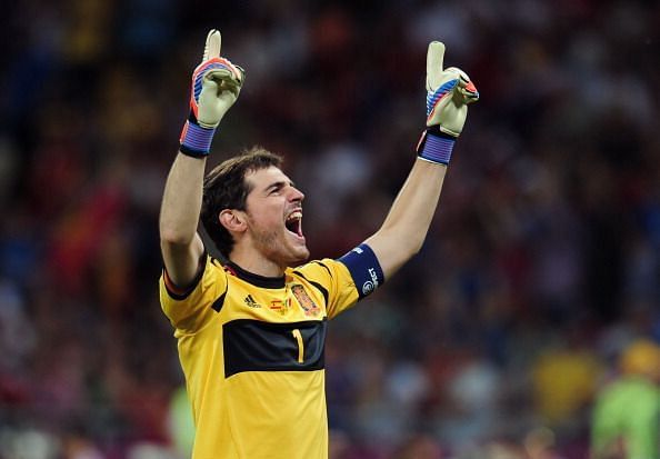 Iker Casillas won the World Cup and European Championship with Spain