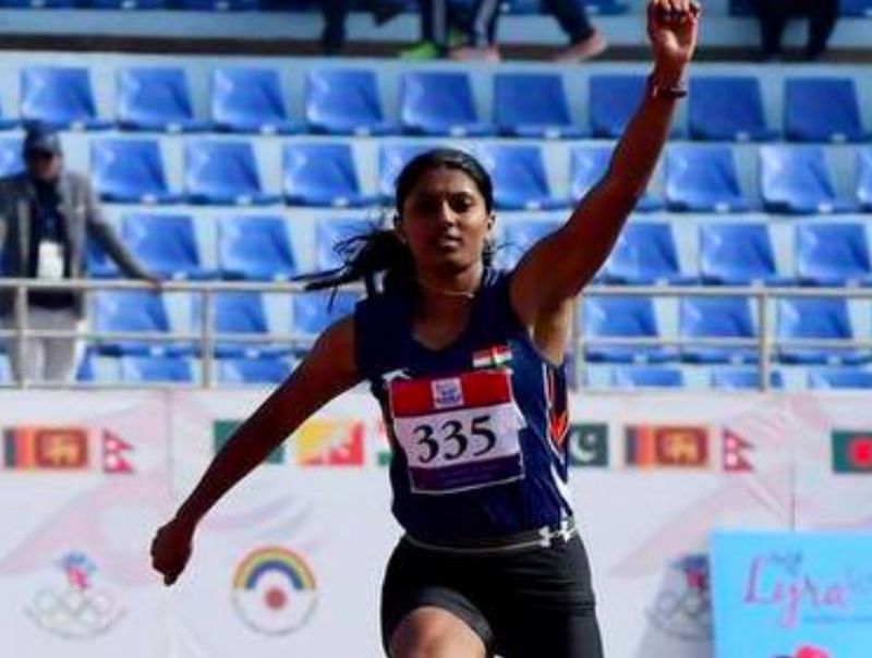 India&#039;s Bhairabi Roy claimed a bronze medal in Women&#039;s Triple Jump event