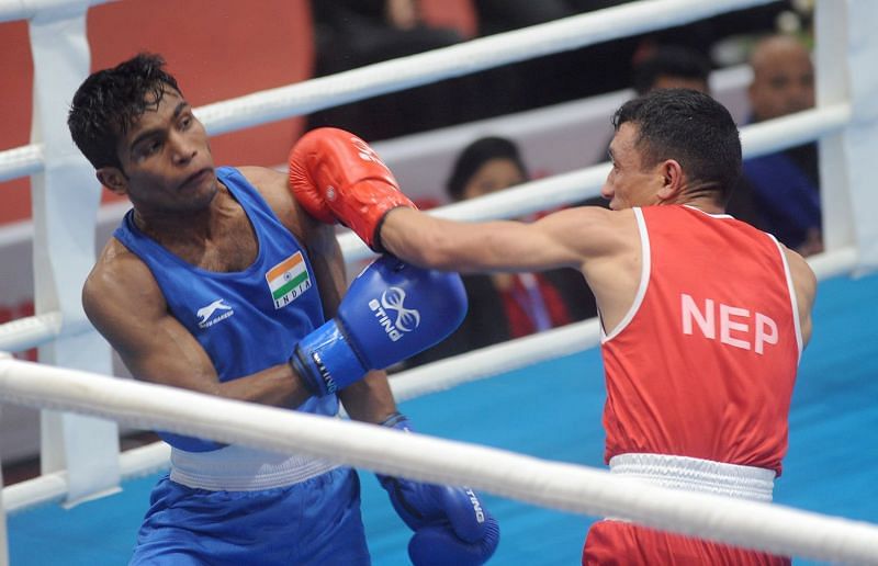 Boxing event - South Asian Games 2019