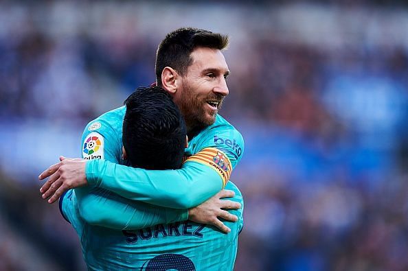 Messi holds the record&nbsp;for the most official goals scored for a single club in Europe&rsquo;s top five leagues