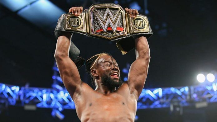 Kofi Kingston as the WWE Champion