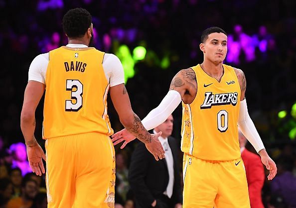 Kyle Kuzma has struggled to make much of an impact during his third season with the Lakers