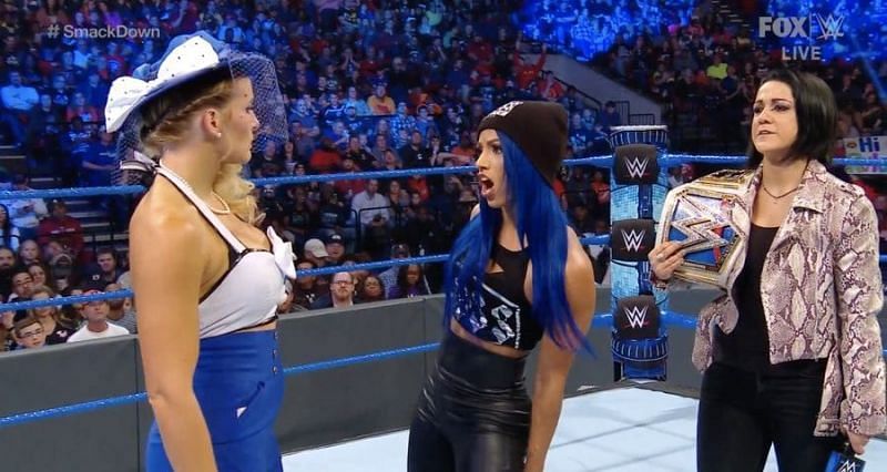 Lacey Evans seemingly turned face last week on SmackDown.