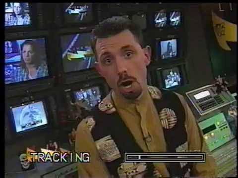 Michael Cole hosting WWF Livewire