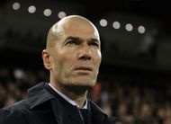 Real Madrid manager Zinedine Zidane