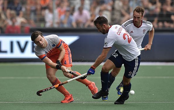 Netherlands v Great Britain - Men&#039;s FIH Field Hockey Pro League 3rd/4th Playoff