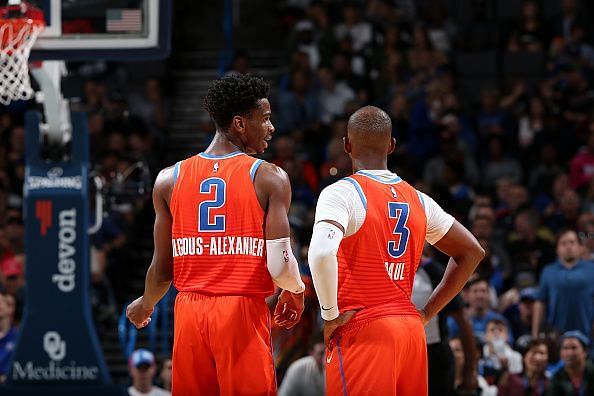 Shai Gilgeous-Alexander isn&#039;t ready yet to take over this Thunder side