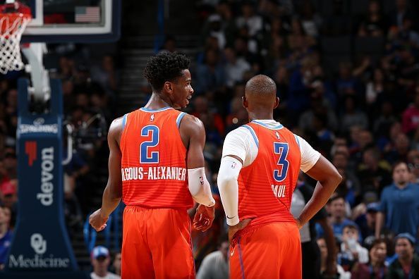 Shai Gilgeous-Alexander isn&#039;t ready yet to take over this Thunder side