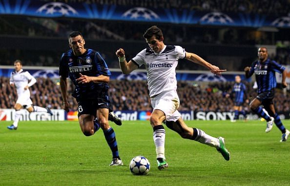 Gareth Bale dismantled Inter Milan in a 2010 Champions League match