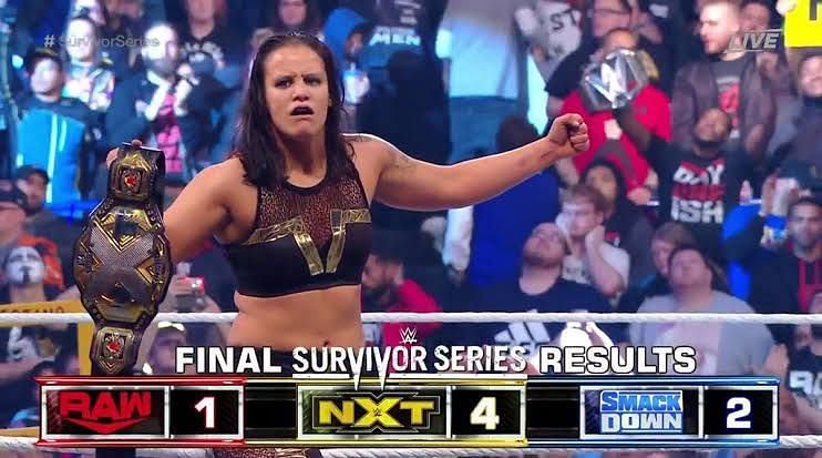 Shayna Baszler won the night for NXT.