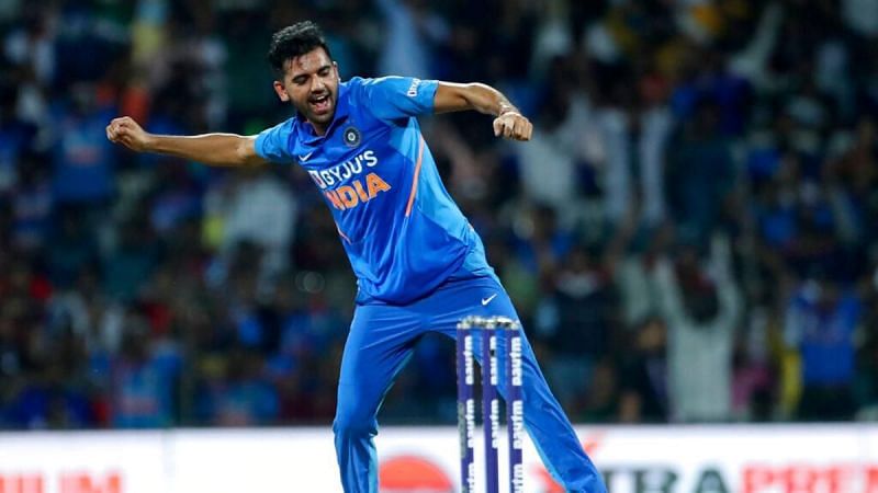 Deepak Chahar was ruled out of the third ODI against the West Indies