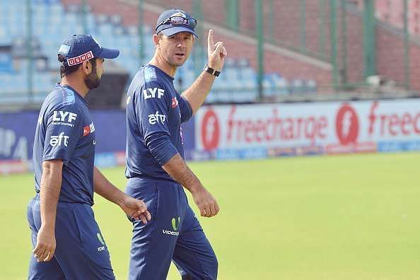 Ricky Ponting is the head coach of the Delhi Capitals.