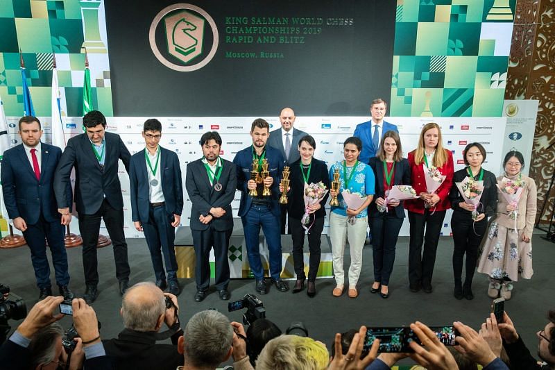 Carlsen dominates World Rapid and Blitz Chess Championships in