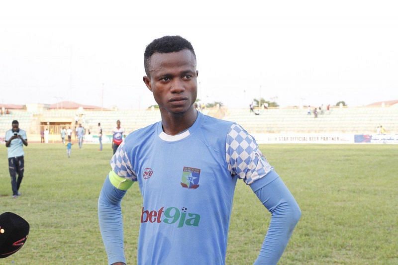 Enyimba striker Victor Mbaoma