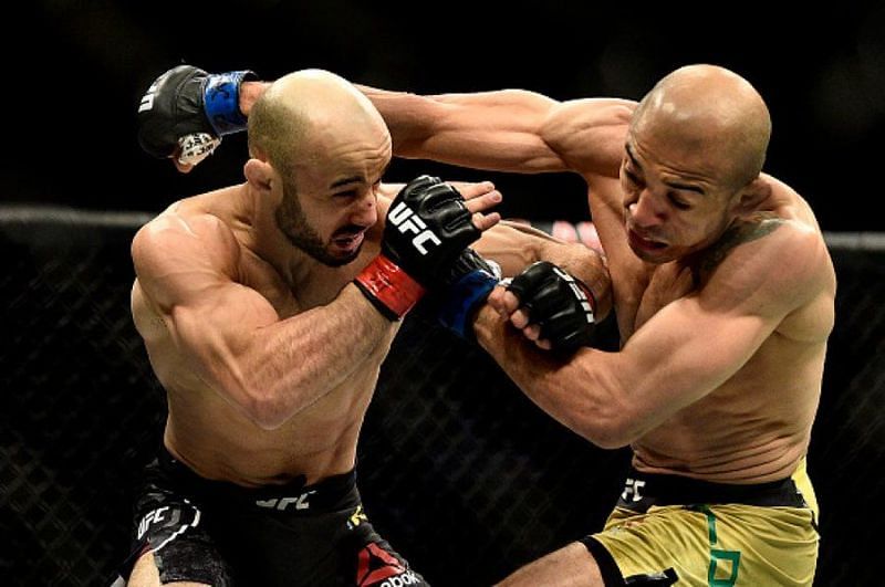 Jose Aldo and Marlon Moraes