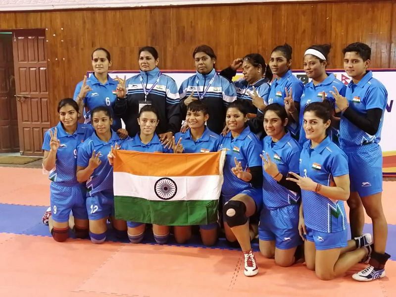 The Indian women&#039;s team bagged gold in the Kabaddi event