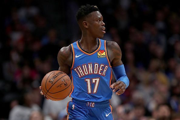 Schroder in action for OKC this season - many teams are expected to make trade offers for him