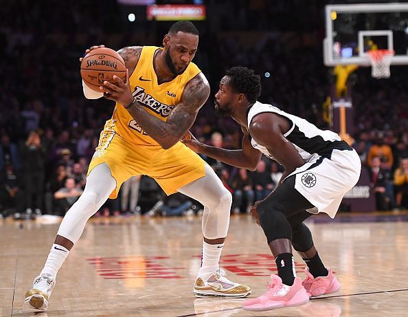 LeBron James aggravated his groin injury during the Christmas Day clash against the Clippers