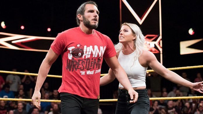 Candice LeRae and Johnny Gargano have worked together on WWE TV
