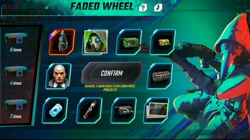 Free Fire: Faded Wheel event with exclusive rewards in now ...